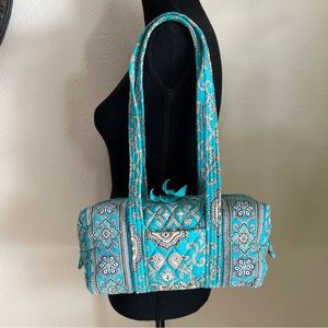 Vera Bradley Turquoise Patterned Shoulder Bag